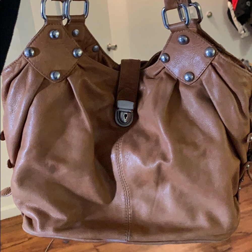 Leather purse from Italy